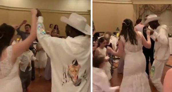 Watch Lil Nas X Crash Disney World Wedding