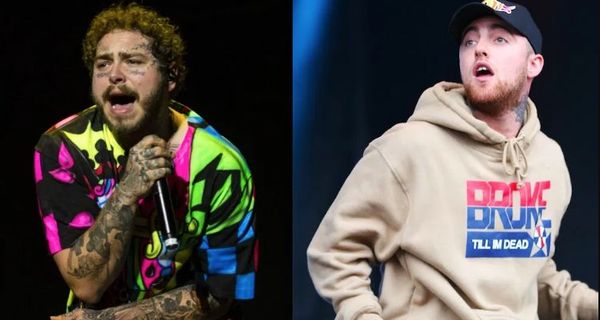 Post Malone Rocks "RIP Mac Miller" Shirt At Pittsburgh Show