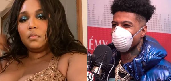 Blueface Gets A Personalized Thirst Trap From Lizzo