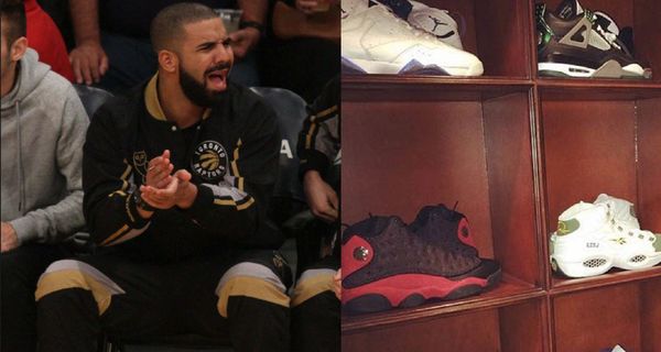 Drake Shows Off His Sneaker Collection During Quarantine