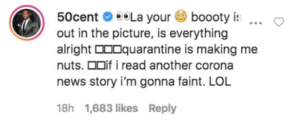 50 Cent Is Ensnared In New La La Anthony Thirst Trap