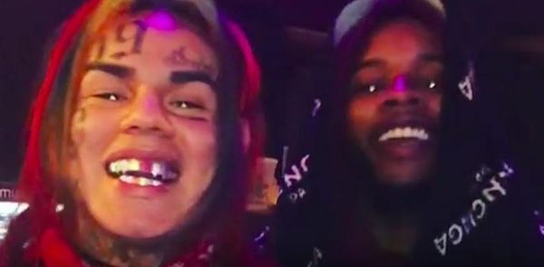 Tekashi 6ix9ine Is Now Floating Around IG Live Threatening To Snitch On People