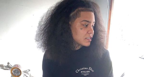 Young M.A. Spotted Rocking A Goatee During Quarantine