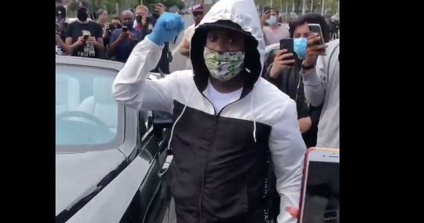 Ray J Pulled Up To Support Protestors In L.A.