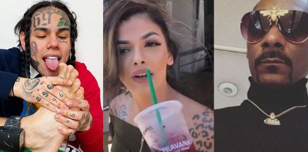 Tekashi 6ix9ine Brings Snoop Dogg's Wife Into their Beef; Celina Powell Video Leaks