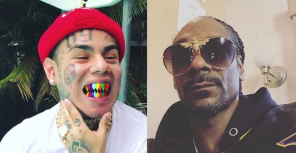 Tekashi 6ix9ine Threatens To Contact Cops After Snoop Dogg Threatens Him In His DMs