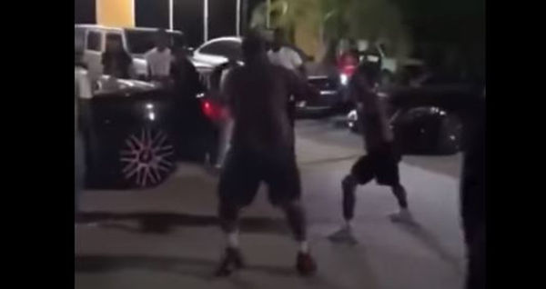 Watch Maxo Kream Fight Rizzoo Rizzoo In A Parking Lot