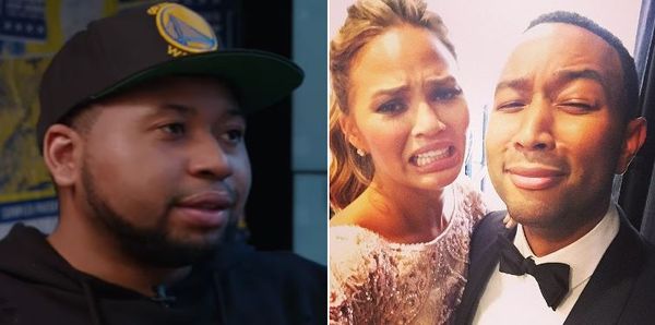 DJ Akademiks Says John Legend Better Check His "Bitch" Chrissy Teigen