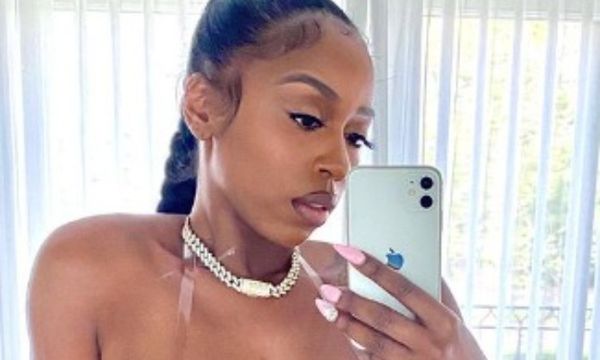 Kash Doll Shows Almost Everything In Tiny Blue Bikini