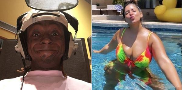 Lil Wayne Is Instagram Official with Plus Sized Model Denise Bidot