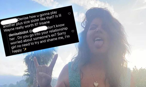 Lil Wayne's Plus-Sized GF Denise Bidot Addresses Charge She Shanked Wayne's Plus-Sized Ex