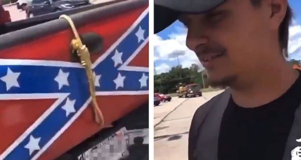 Indiana Man Doesn't Think His Confederate Flag Truck With Noose Is Racist