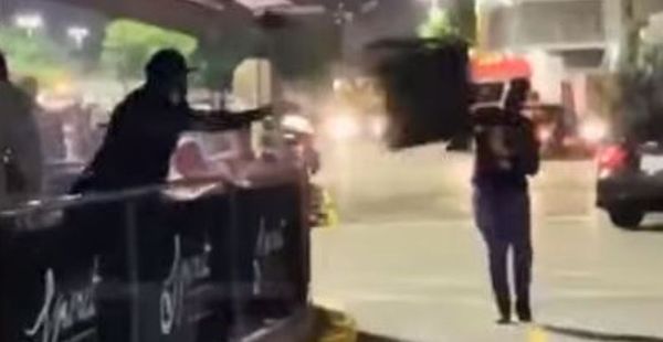Watch 50 Cent Throw A Table During Social Distanced Bar Brawl In New Jersey