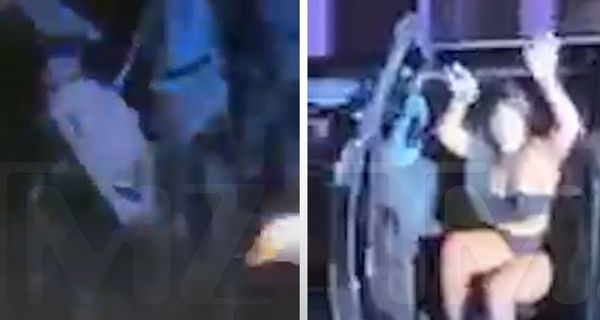 Watch Tory Lanez And Megan Thee Stallion Get Handcuffed In Their Swimwear