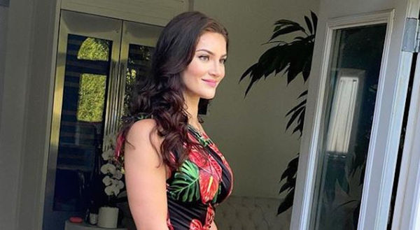 Drake's Baby Mama Sophie Brussaux Thirst Traps in A Pool