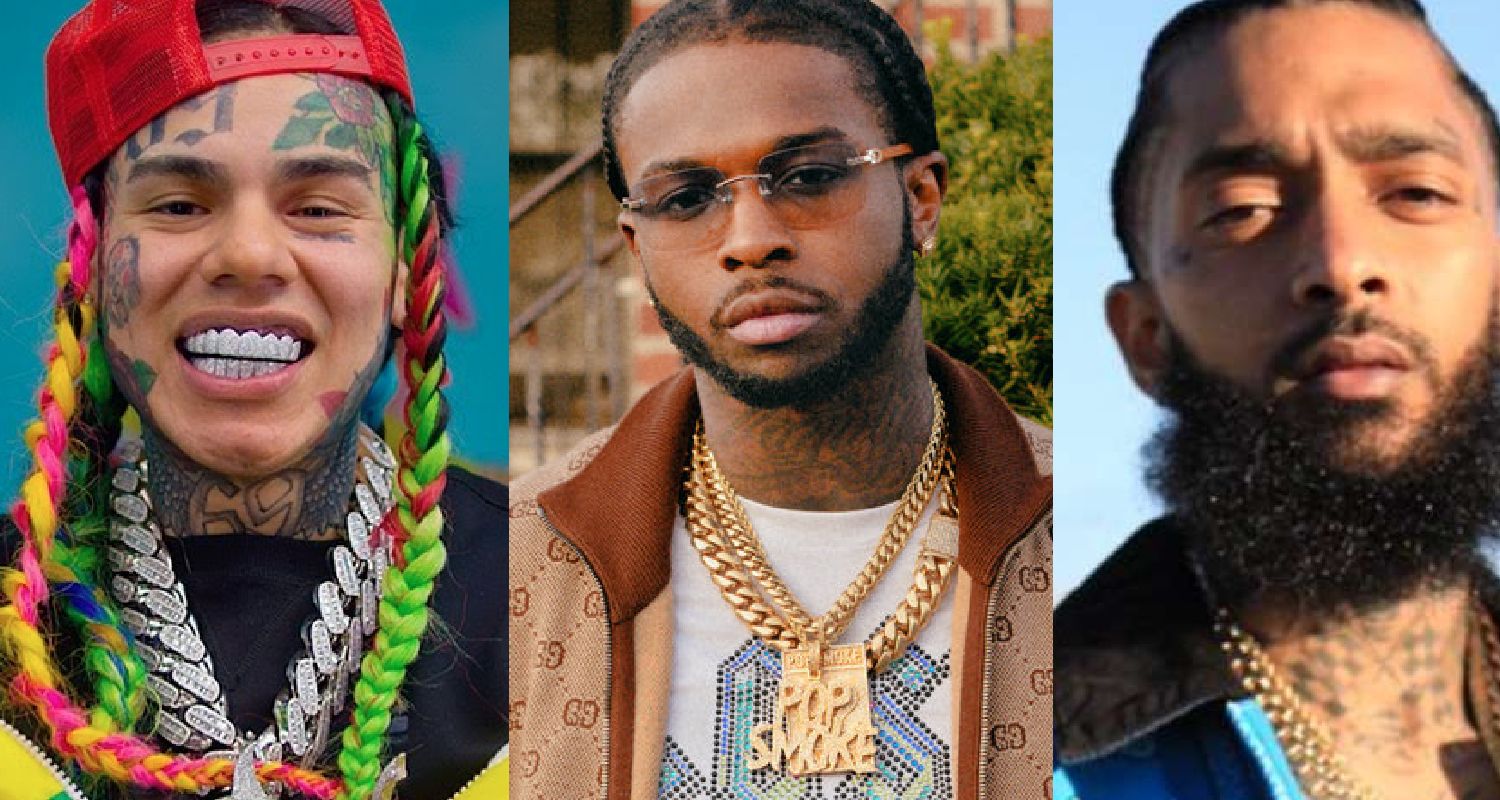 Tekashi 6ix9ine Blames Pop Smoke & Nipsey Hussle For Their Deaths ...