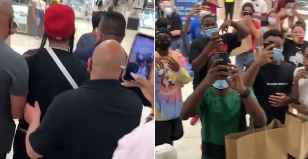 Tekashi 6ix9ine Declares Himself King Of New York as He Posts Up At Mall