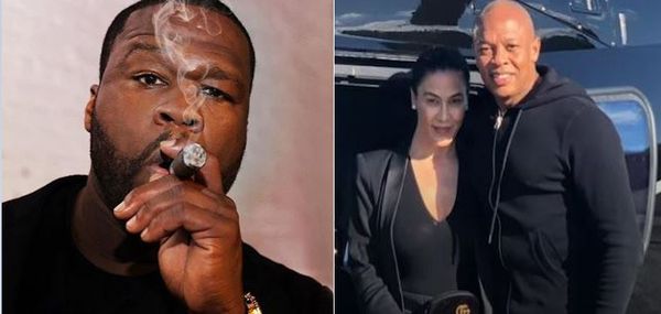 50 Cent Reacts to Dr. Dre's Wife Demanding Millions A Month in Spousal Support